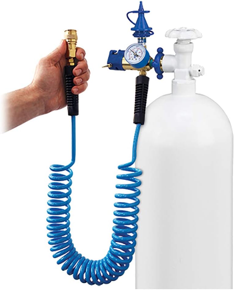 Conwin Carbonic Extension Hose Inflator, 10', Multicolor