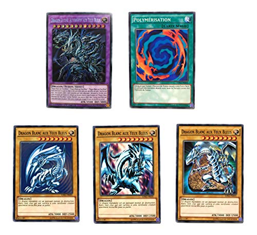 Carte à l'unité française Dragon Blanc Aux Yeux Bleus édition au Choix (Combo Dragon Ultime Alternatif aux Yeux Bleus)