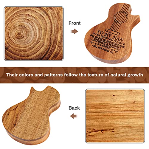 Brynnl 3 pics de guitare en bois avec boîte de sélection, médiators de guitare en bois pour guitare électrique… - Les Beatles, Paul McCartney, John Lennon, RIngo Starr, George Harrison Brynnl 3 pics de guitare en bois avec boîte de sélection, médiators de guitare en bois pour guitare électrique… – Image 6