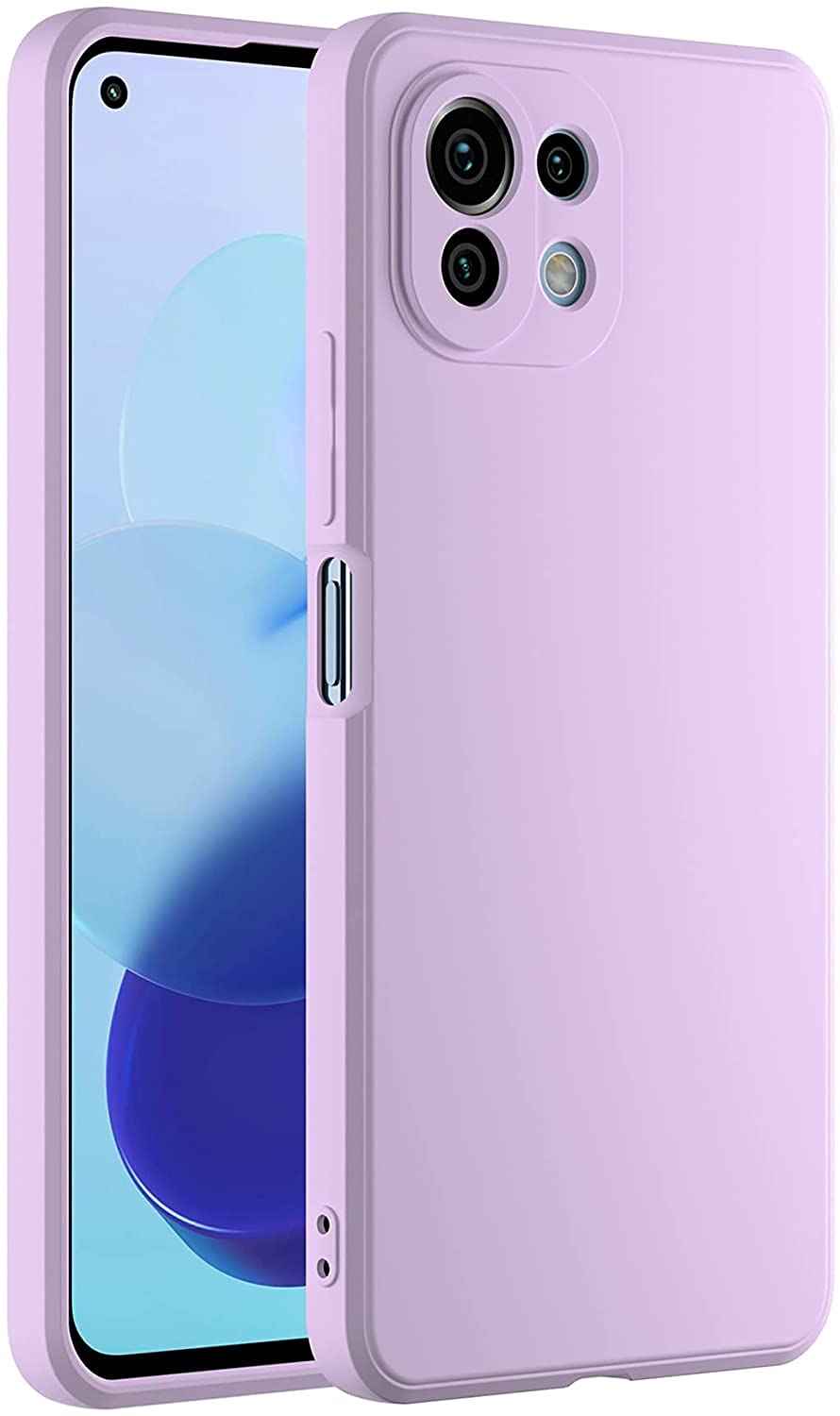 TRUEUPGRADE Xiaomi Mi 11 Lite NE 5G / Mi 11 Lite Soft Liquid Silicone TPU | Shockproof Slim Back Cover Case for Xiaomi Mi 11 Lite NE 5G / Mi 11 Lite (Purple) (B098JLCK78) Amazon Price History, Amazon Price Tracker