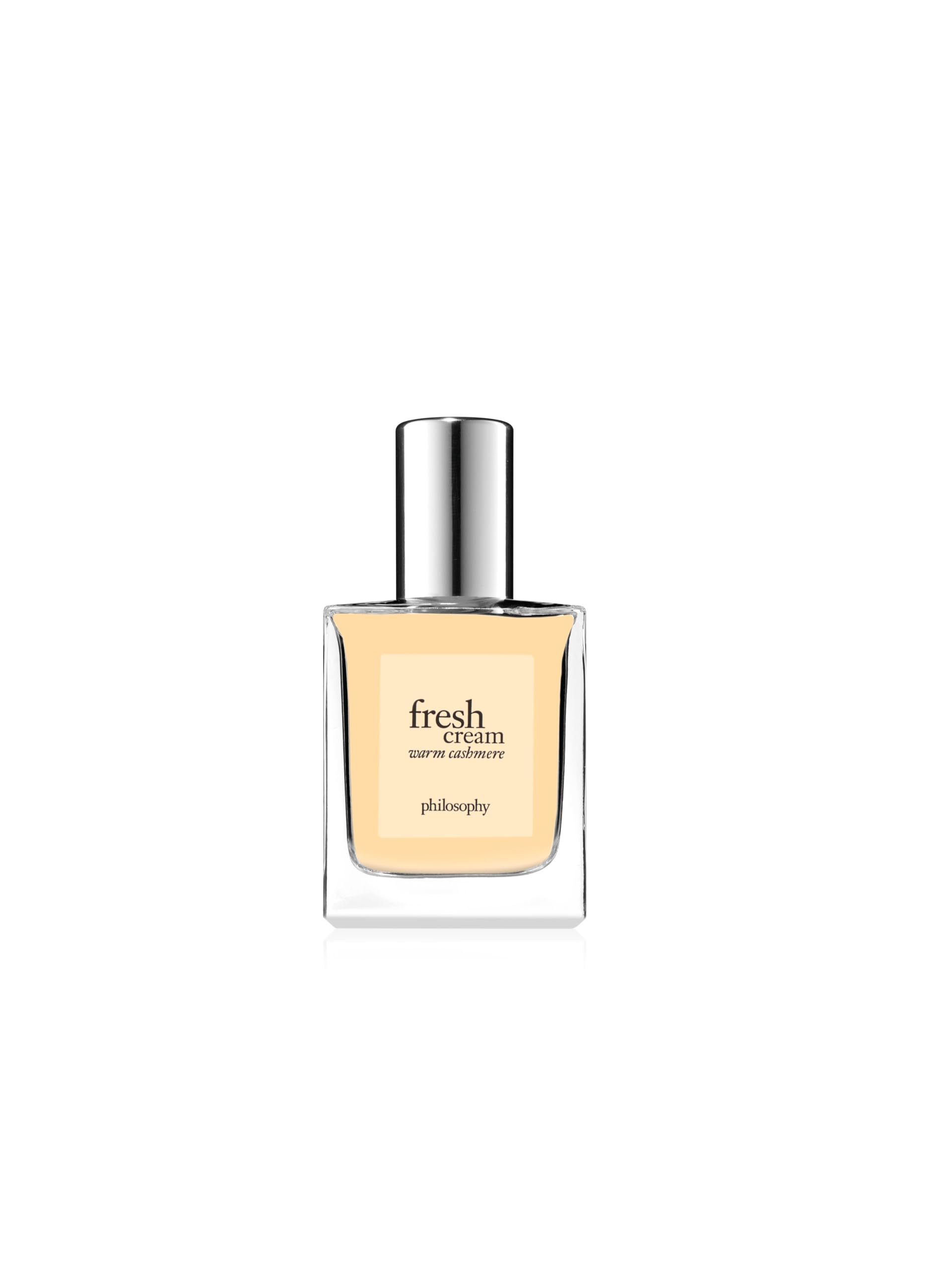 philosophy fresh cream warm cashmere eau de toilette – cozy vanilla woody gourmand women’s fragrance – with vanilla, tangerine & cashmere wood