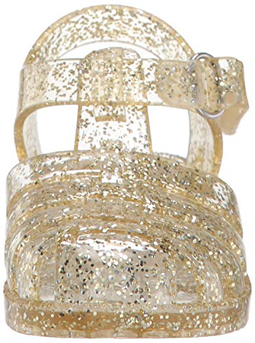 OshKosh B'Gosh Girl's Marie Jelly Sandal, Gold, 8 M US Toddler2