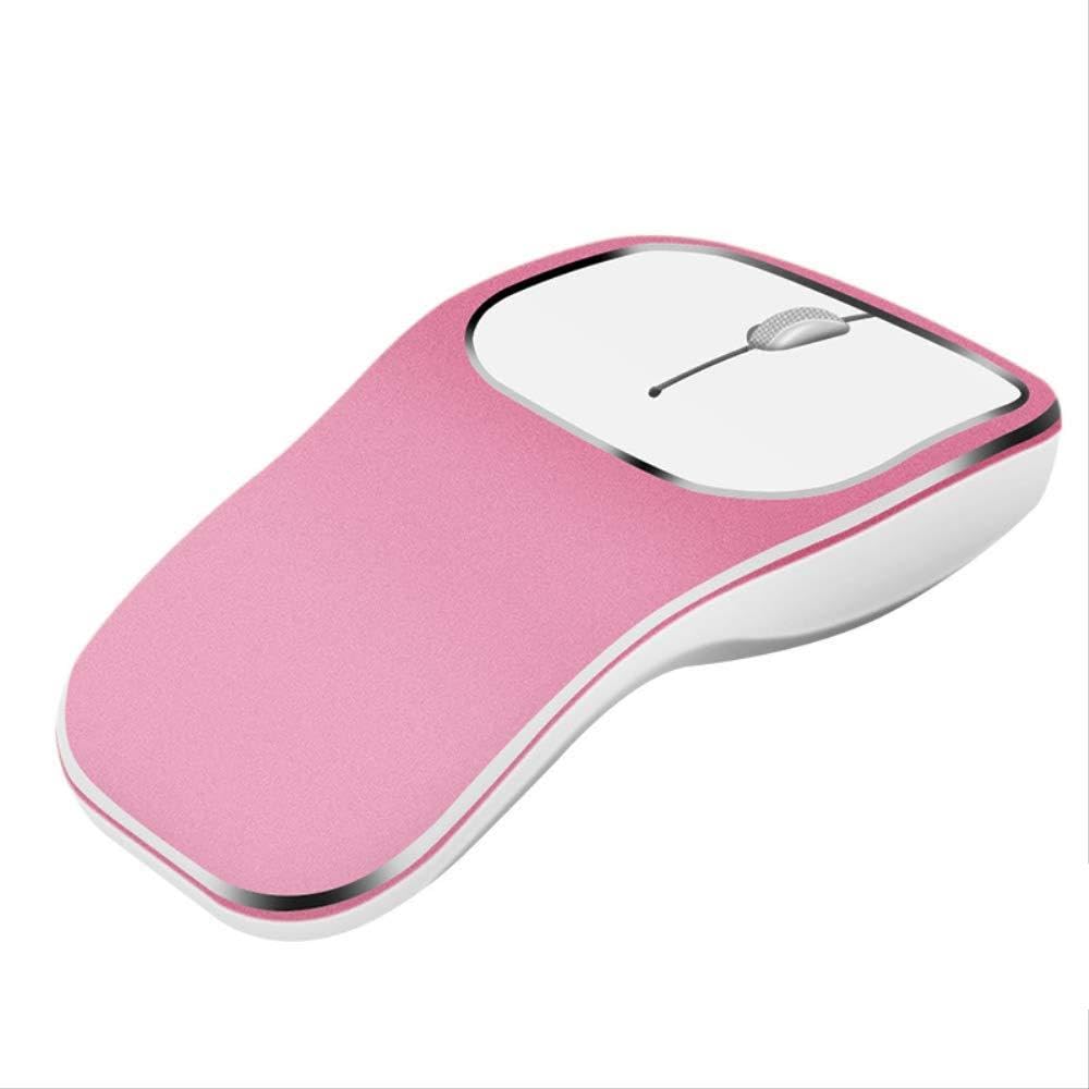 Mouse inalámbrico 2.4g rosa para trabajar en silencio con tu notebook desde casa 2