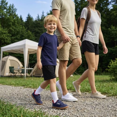 Image of STQ KIDS Toddler Wide Toe Box Shoes Boys Girls Barefoot Sneakers