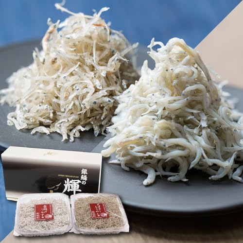 まるとも海産[冷蔵] 茹でたて 釜揚げしらす 400g (200g×2) 天日干し ちりめん 400g (200g×2) セット 紀州湯浅湾直送!