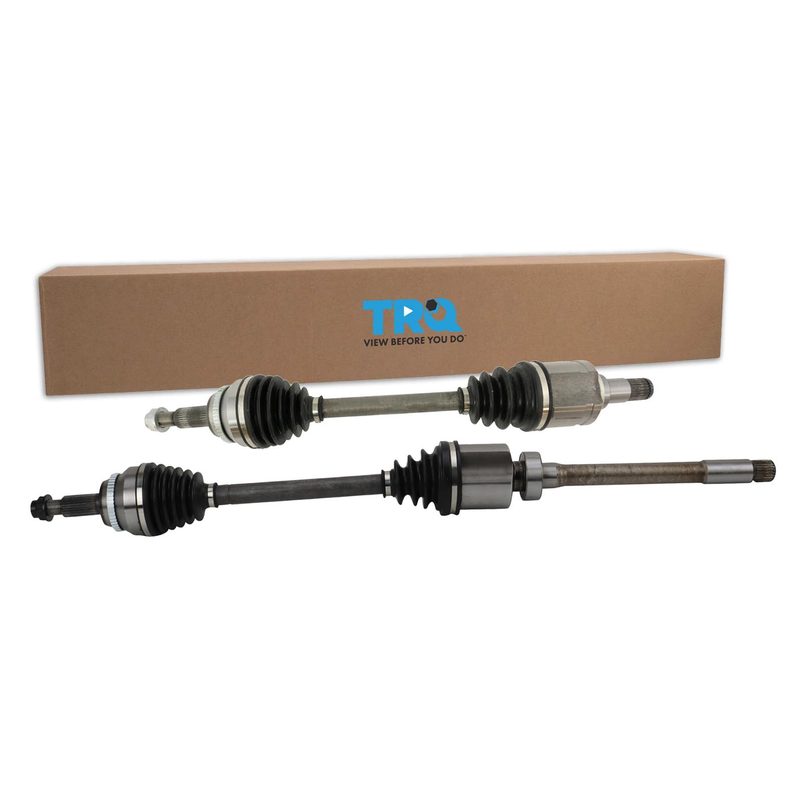 TRQ Front Driver and Passenger Side CV Axle Assembly Set