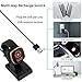 Charger Dock for Fitbit Sense/Sense 2/Versa 4/Versa 3, Uskiim Anti-Slip Charging Dock Station Base Cradle with 3.3FT USB Cord Replacement for Fitbit Sense Charger