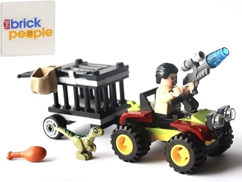 LEGO Jurassic Park: Baby Dino Transport with Vic Hoskins Patrol - Juego de construcción - 1 pieza - A partir de 6 años
