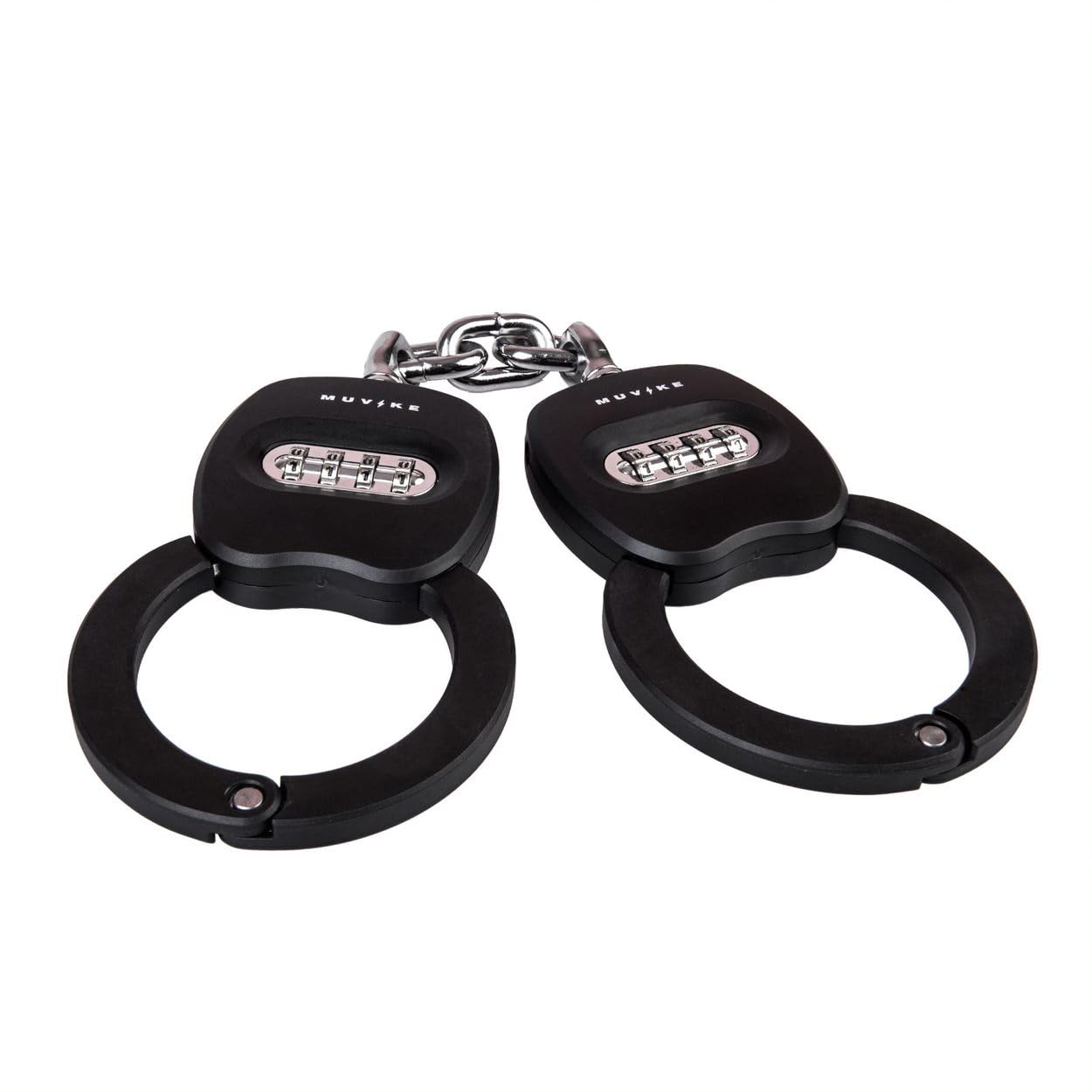 HANDCUFF 480/8CK Fahrradschloss – 49 cm Handfesselschloss aus gehärtetem Stahl – 360° drehbar – 4-stelliger Zahlencode – Sicherheitsstufe 8 – für Fahrrad, E-Bike, Roller, Kinderwagen