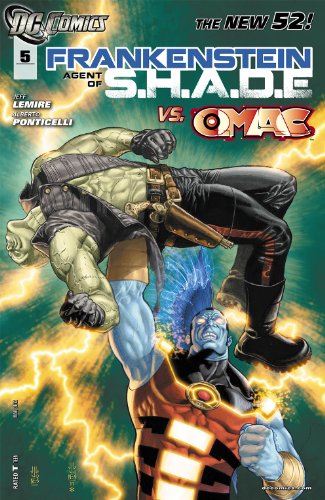 Cover of Frankenstein, Agent of SHADE (2011-) #5