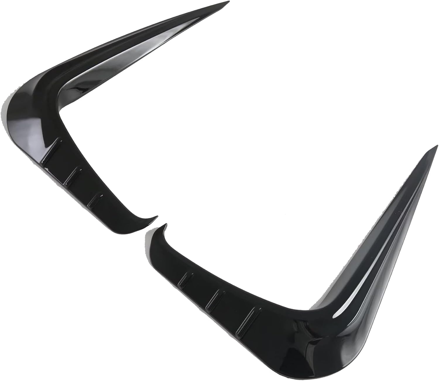 Car Headlight Eyebrow Covers,for MG 3 2023 2024 2025 Accessories, 2PCS Set Easy Stick-On Installation, Providing a Long-Lasting, Like-New Appearance. (Black)