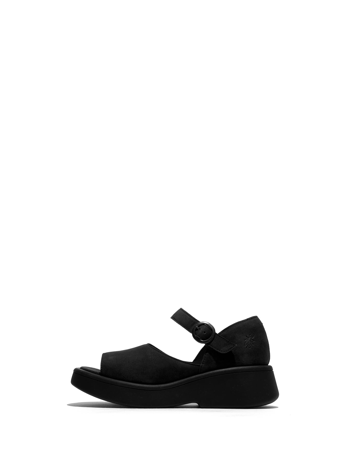 Fly London Women's MUXI204FLY Sandal, Black, 3 UK