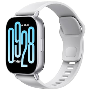 Watch 5 Active Relógio Inteligente Smartwatch watch 5 Active (VERSÃO GLOBAL) (PRATA, SILVER), IPX 8, tela 2 "Turboflex Com Suporte Para Alexaa.