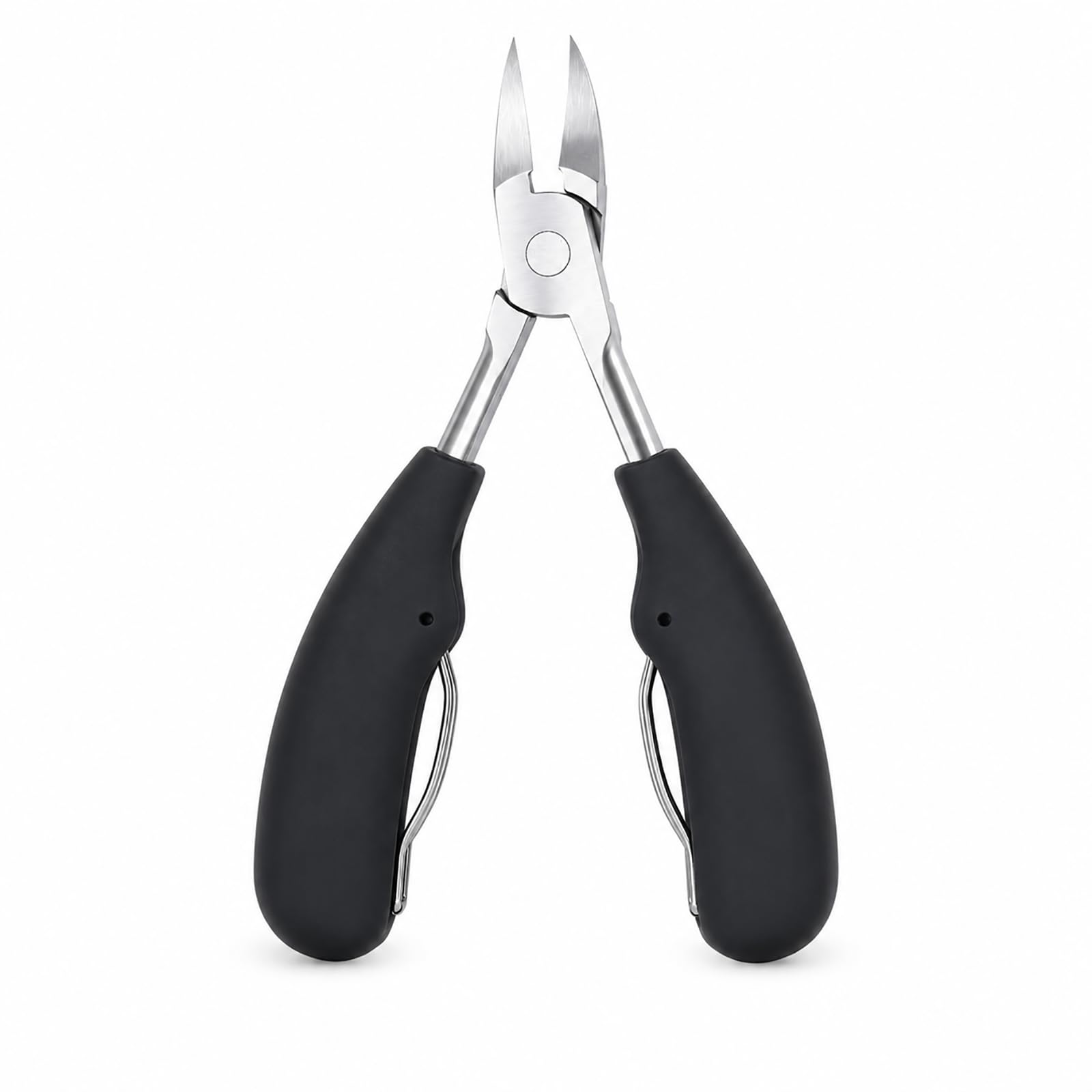 Präzisions-Nagelknipser aus Edelstahl, für dicke und eingewachsene Zehen, Podologischer Trimmer mit ergonomischem Griff, weicher Griff, anti-mykotisch, professionell für empfindliche Füße