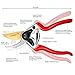 Haus & Garten EnduroPRO Ergonomic Bypass Pruners - Professional Titanium Garden Shears - Heavy Duty Hand Pruning Scissor, Tree Trimmer, Gardening Tool, Branch, Hedge, Rose, Shrub & Bush Clippers