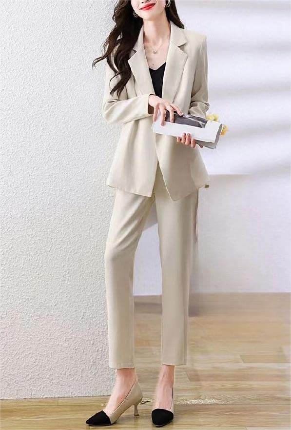 Amazon.co.jp: 2点セット パンツスーツ レディース エレガント スーツ  