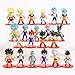 World Collection - Set di 21 pezzi di Dragon Ball, con personaggi dell'universo di palla di drago, da collezione Goku
