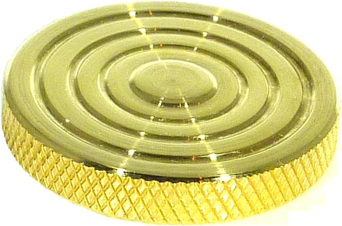 THE FLATTOP - BRASS HANDMADE EDC SPINNING TOP - MADE IN THE USA - Gifts for Men