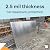TapeManBlue Stainless Steel Protection Film, 24 inch x 200 feet, Made in USA, Protective Film for Appliances and Metal Surfaces, Clear Self Adhesive Stainless Steel Film with 45-Day Clean Removal