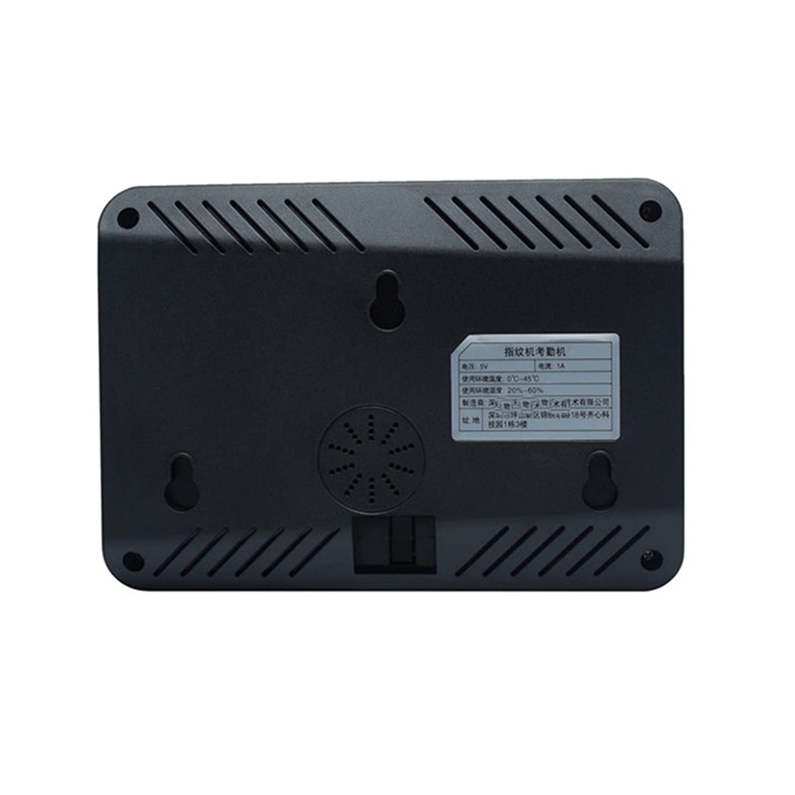 Bureau d'empreinte digitale biométrique Employé Temps de présence Code de la machine Mot de passe DC5V USB U CARTE