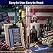 Brewing Hydrometer Alcohol Tester Kit: USA-Made Beer & Wine American-Made Specific Gravity ABV Test Pro Series Traceable & Borosilicate Glass Test Tube Jar & Brush