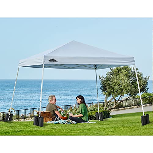 Image of EAGLE PEAK Weight Bags for Pop up Canopy Outdoor Shelter, Gazebo Instant Shade Leg Canopy Weights, Sand Bags, Pack of 4