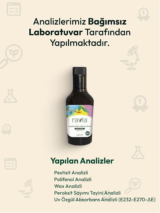 Ravla Organik Zeytinyağı – Bebek ve Çocuklara Özel Yüksek Polifenol Serisi 250ml