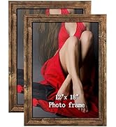 Calenzana 12x18 Poster Picture Frames Rustic Distressed Photo Frame 12 x 18 Set, Wall Hanging, 2 ...