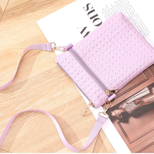 Small Crossbody Cell Phone Bag for Women, Mini Over Shoulder Handbag Purse Wallet Adjustable Strap4