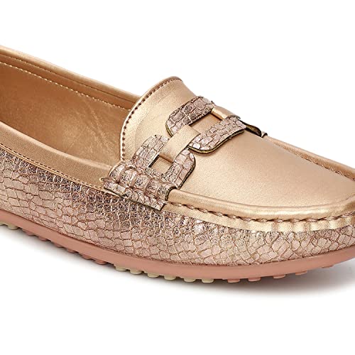 Image of Marc Loire Women Soft Comfortable Flat Loafers for Casual & Office Wear