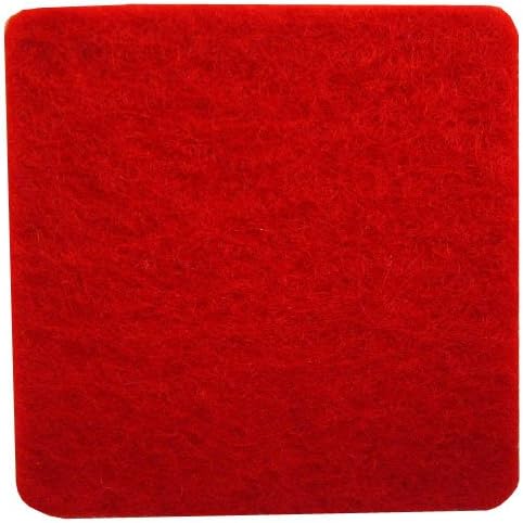 Nu-Source Inc. 100% Wool Craft Felt Red 1.2mm X 72 X 1Yd