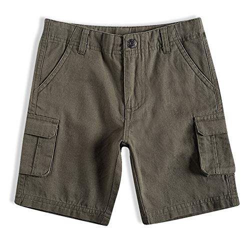 Bermuda Sarja, Tip Top, Toddler Menino, Verde Militar, 2T