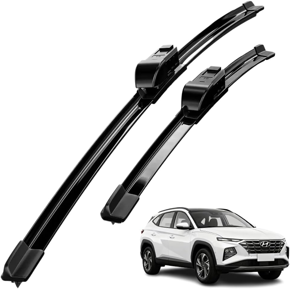 Compatible With Hyundai Tucson 2010-2024 Front Windshield Wipers Water Repellent Available in All-Seasons OEM Quality Set of 2 (Driver & Passenger Side) 26"+16"
