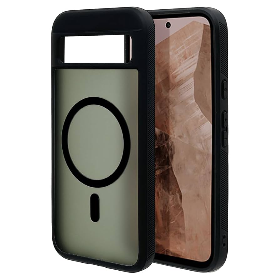 Google Pixel 8a aloe本体と新品ラスタバナナケース付き Google Pixel 8a」スマホは絶対に落としたくない！しなやかで
