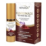 Kumkumadi Face Oil for Glowing Skin | Ayurvedic Kumkumadi Tailam | Pure Facial Oil | Pure Saffron Kumkumadi Oil Enriched with Natural Herbal Extracts - 30 ml -  india