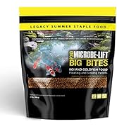 Microbe-Lift MLLBBMD Big Bites Fish Food Pellets for Ponds, Water Gardens, and Fountains, for Lar...