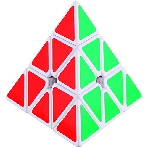 Dreampark Pyramid Speed Cube Puzzle, White