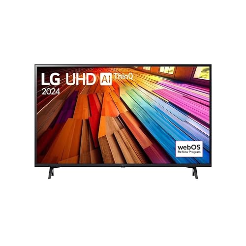 LG TV LED 2024 | 43UT80 | 43'' (108) | UHD | Processeur α5 AI 4K Gen7 | Alexa - 2024 Ultra HD - UT80 - 43"