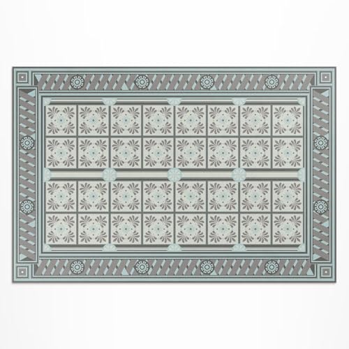 Tapis balcon 140x210 imperméable et résistant aux UV pour sol de jardin extérieur