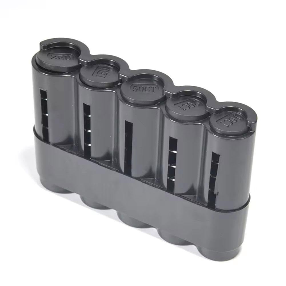 Money Boxes Coin Case Storage Purse Euro Coin Jar Dispenser Box Box Saving Storage R2E7 Decor