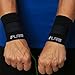 Wrist Sleeve - Lightweight Compression Wrist Support, Carpal Tunnel, Repetitive Use Injuries, Relieve Wrist Pain (S, Solid Black)