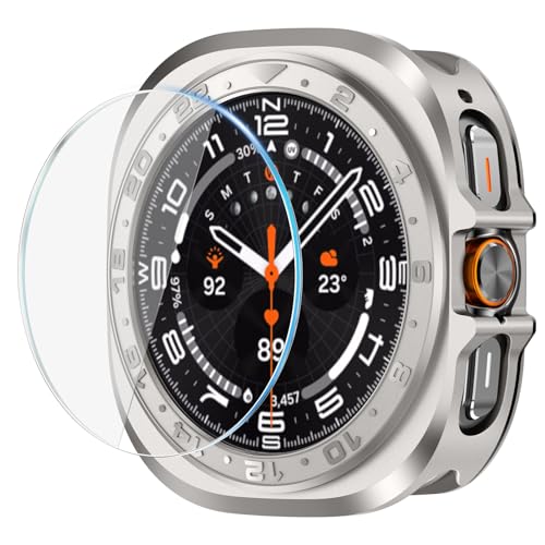 Funda de Titanio para Samsung Galaxy Watch Ultra de 47mm con Carcasa de Metal Robustas
