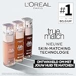 L'Oréal Paris Make up, Flüssige Foundation mit Hyaluron und Aloe Vera, True Match Make-Up, 3.5.N Neutral Light Medium – Bild 2