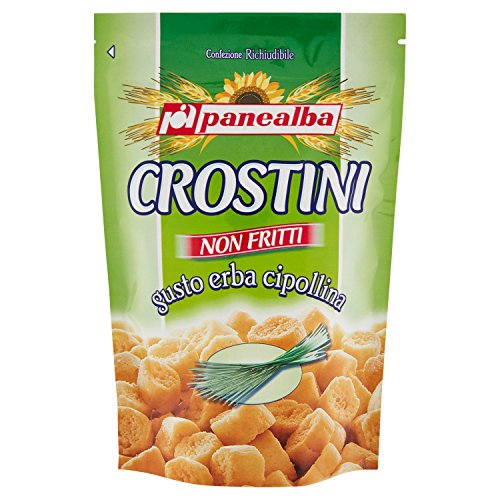 Panealba Crostini Non Fritti Gusto Erba Cipollina