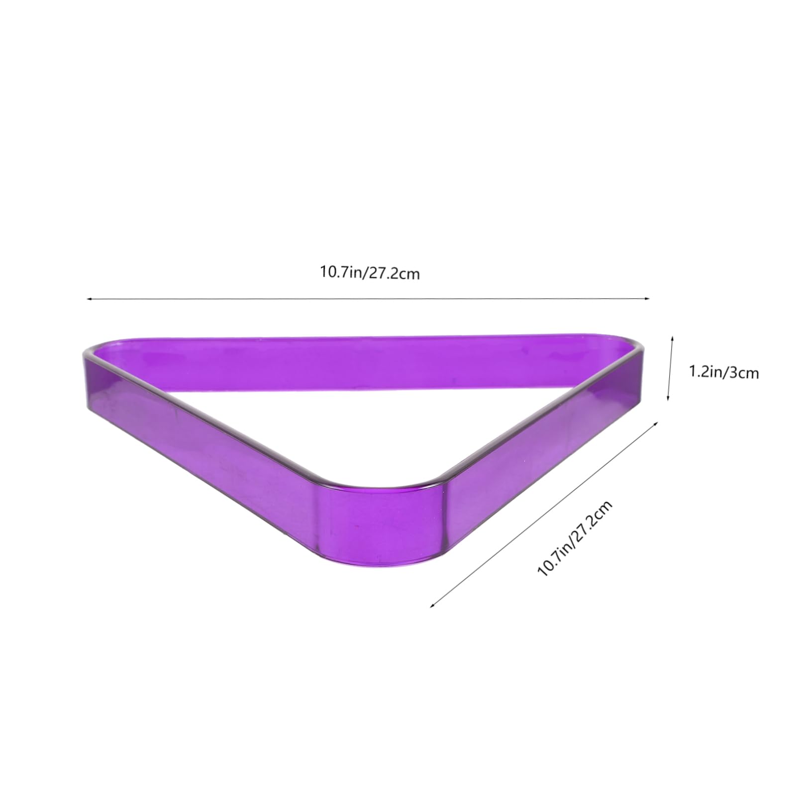 Abaodam Table Pool Balls Rack Sturdy Triangle Billiard Rack for Balls Durable Material for Game Rooms Billiards Clubs Home Use Mini Pool Balls Holder