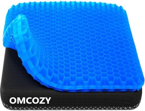 Gel Seat Cushion, Cooling seat Cushion (Super Large & Thick), Bre...