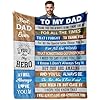 Gifts for daddad gifts throw blankets 60 x 50 dad birthday gift birthday gifts for dad dad gifts from daughterson dads birthday gifts ideas best dad ever gifts gifts for fathers day  urban country home decor