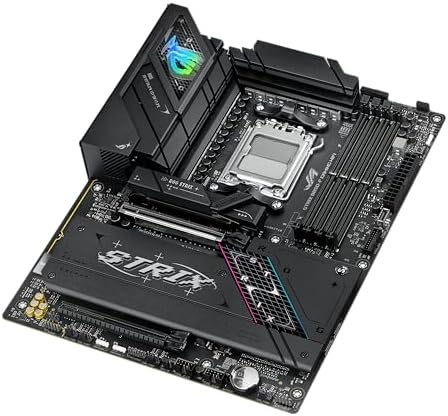 ASUS ROG STRIX B850-F GAMING WIFI AMD B850 AM5 DDR5 8000 DP HDMI 4x M2 USB3.2 Gen 2x2 WiFi 7 + BT AURA RGB 2.5Gbit LAN ATX 16+2+2 Güç Aşamaları, 2xGen5 M.2, ASUS Q-Design, Ready for Advanced AI PC - Görsel 5