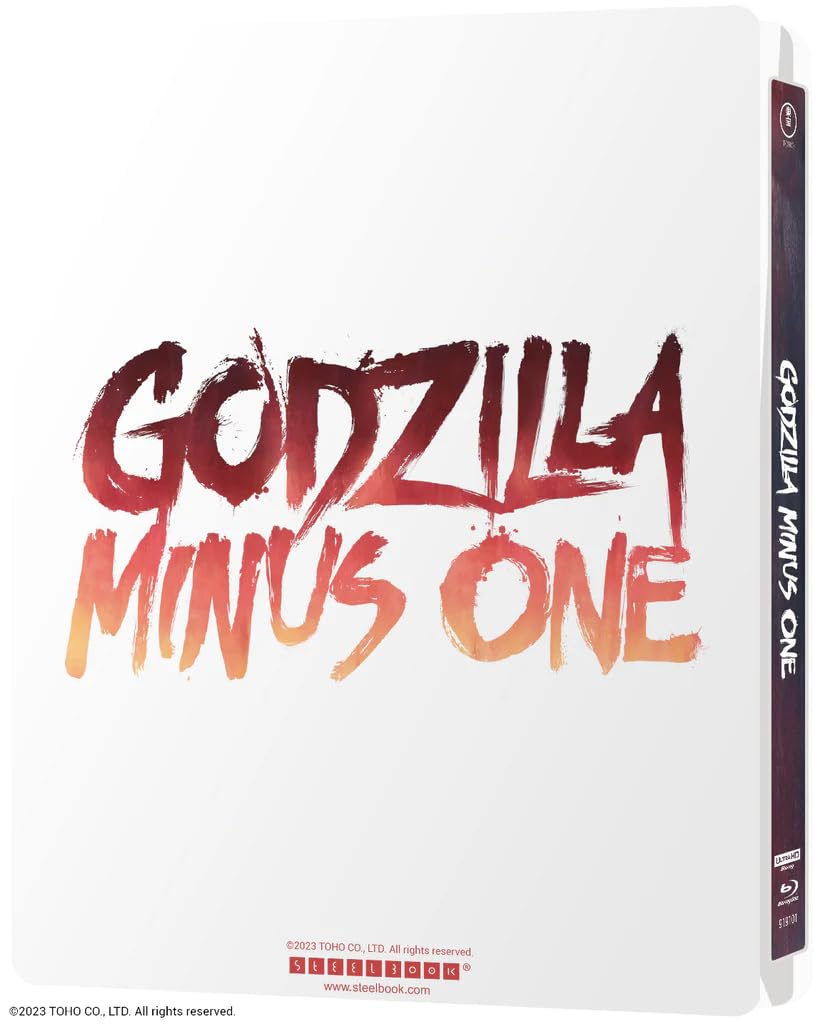 Godzilla Minus One (Steelbook 4K UHD + 2 Blu-ray)