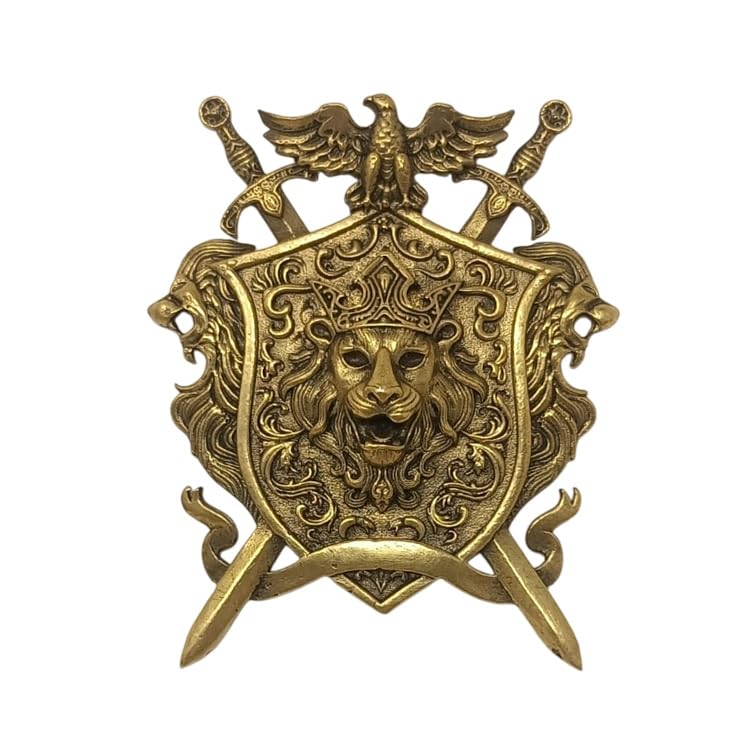 LION SHEILD BROOCH